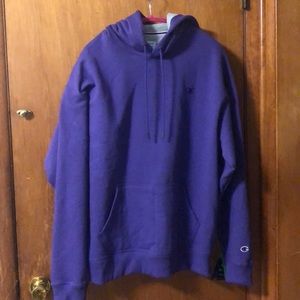 Purple Champion Hoodie Size XL